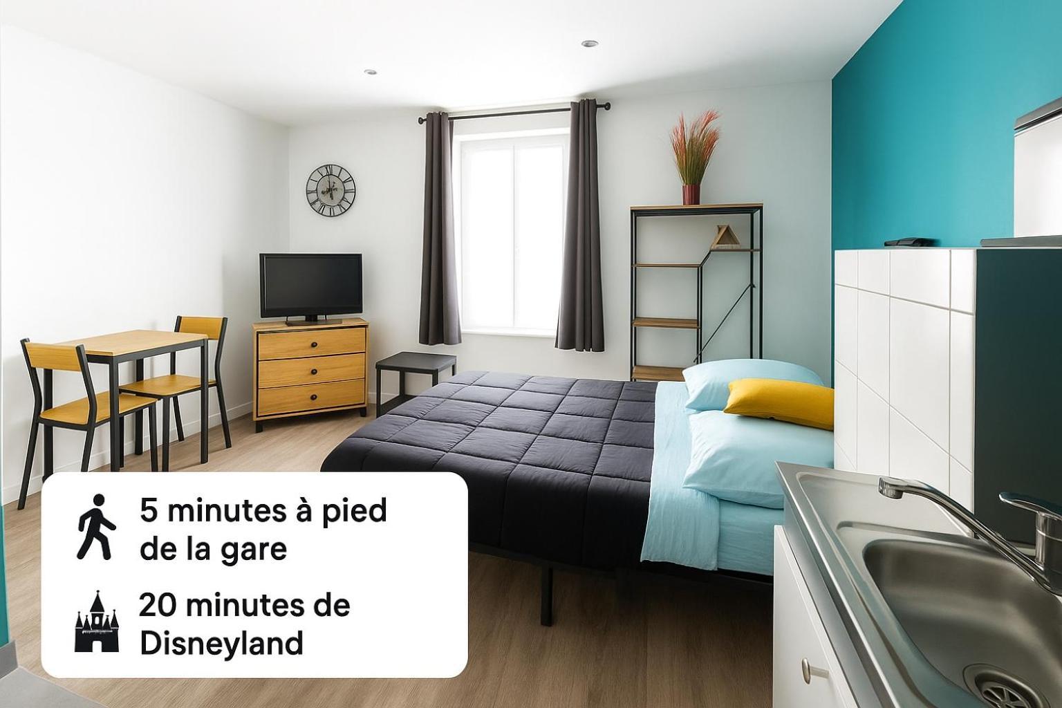 Appartement Cerf1-Centre Ville Meaux-Gare-Disney Luaran gambar